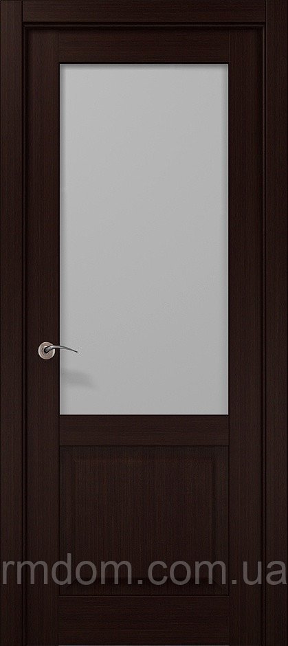 Міжкімнатні двері Папа Карло Cosmopolitan CP-511, Венге Q157, Сатин білий, Венге Q157