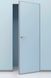 Дверний блок прихованого монтажу Korfad модель Invisio-01 з алюмінієвої кромкою, Під фарбування, Під фарбування