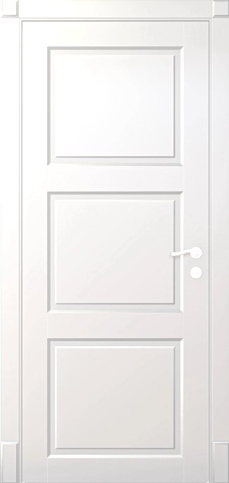 Міжкімнатні двері Omega серія Amore Classic модель Рим ПГ, Білий, Білий