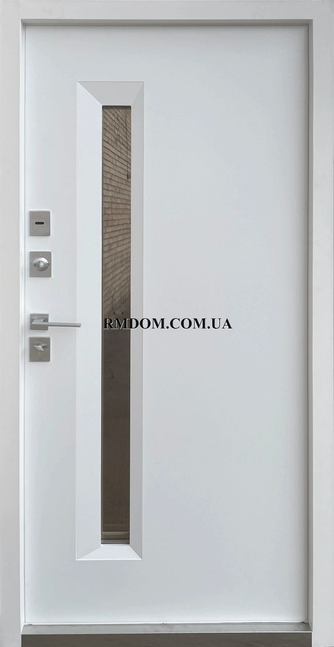 Вхідні двері Qdoors серія Стріт модель Норд, 2050*850, Ліве