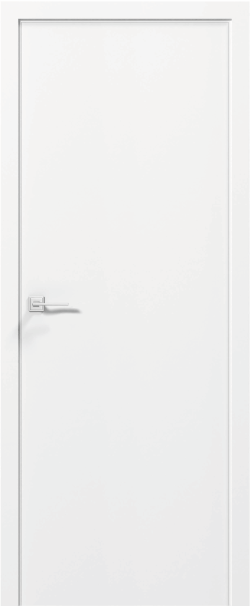 Міжкімнатні двері Rodos колекція Cortes модель Prima, Білий матовий, Білий матовий