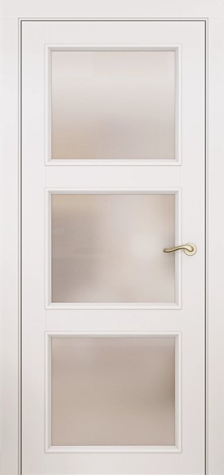 Міжкімнатні двері Omega серія Amore Classic модель Рим ПОО, Білий, Сатин білий, Білий