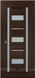 Міжкімнатні двері Папа Карло Millenium ML 51AL, Ясен шоколадний, Сатин білий, Ясен шоколадний