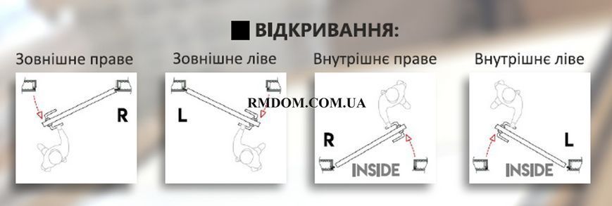 Дверний блок прихованого монтажу City модель Рівне, Під фарбування, Білий