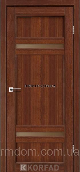Міжкімнатні двері Korfad колекція Tivoli модель TV-03, Горіх, Бронзовий, Горіх