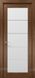 Міжкімнатні двері Папа Карло Cosmopolitan CP-14S, Горіх італійський, Сатин білий, Горіх італійський