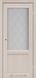 Міжкімнатні двері Leador модель Laura-01, Дуб латте, Сатин білий, Дуб латте