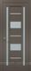 Міжкімнатні двері Папа Карло Millenium ML 52AL, Шовк трюфель, Сатин білий, Шовк трюфель
