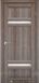 Міжкімнатні двері Korfad колекція Tivoli модель TV-03, Дуб грей, Сатин білий, Дуб грей