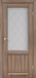 Міжкімнатні двері Leador модель Laura-01, Сіре дерево, Сатин білий, Сіре дерево