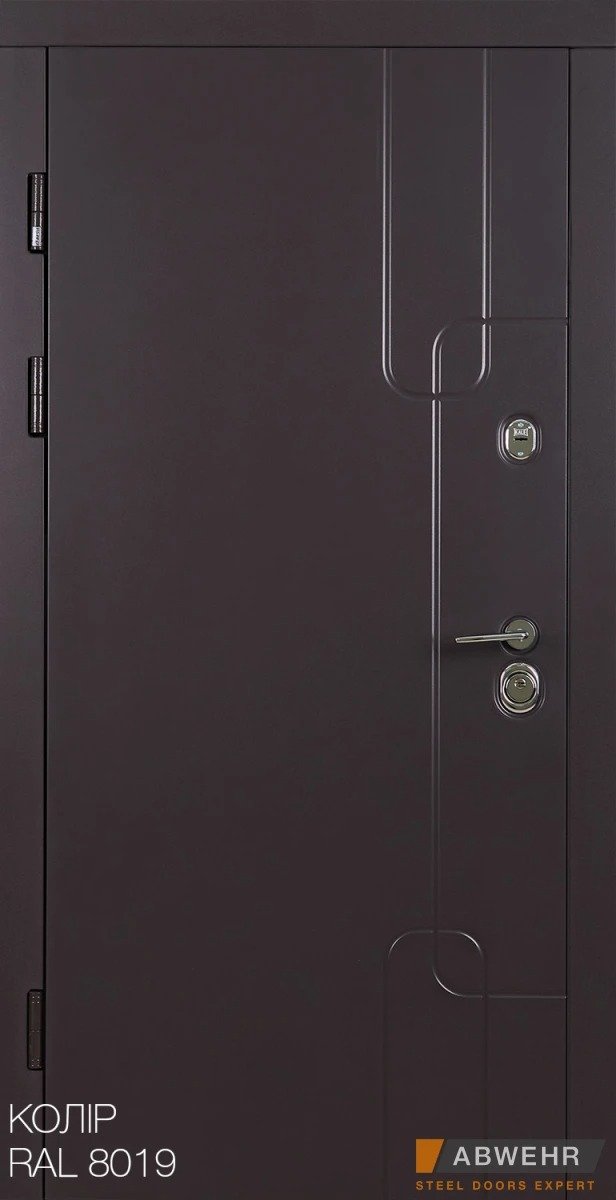 Вхідні двері Abwehr серія Cottage модель Softana 448, 2050*960, Ліве
