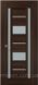 Міжкімнатні двері Папа Карло Millenium ML 52AL, Ясен шоколадний, Сатин білий, Ясен шоколадний