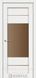 Міжкімнатні двері Korfad модель Parma PM-09, Ясен білий, Бронзовий, Ясен білий