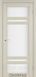 Міжкімнатні двері Korfad модель Tivoli TV-06, Дуб білений, Сатин білий, Дуб білений