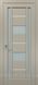 Міжкімнатні двері Папа Карло Millenium ML 52AL, Шовк капучино, Сатин білий, Шовк капучино