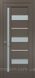 Міжкімнатні двері Папа Карло Millenium ML 47AL, Шовк трюфель, Сатин білий, Шовк трюфель