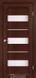 Міжкімнатні двері Darumi модель Marsel, Венге панга, Сатин білий, Венге панга