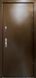 Вхідні двері Redfort колекція Оптима+ модель Метал/метал з притвором, 2040*860, Ліве