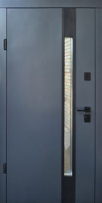 Вхідні двері Berez Proof Smart Street PF Rio-S антрацит, 2040*870, Ліве