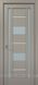 Міжкімнатні двері Папа Карло Millenium ML 52AL, Пекан світлосірий, Сатин білий, Пекан світлосірий