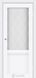Міжкімнатні двері Leador модель Laura-01, Білий матовий, Сатин білий, Білий матовий