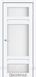 Міжкімнатні двері Korfad колекція Tivoli модель TV-05, Білий перламутр, Сатин білий, Білий перламутр
