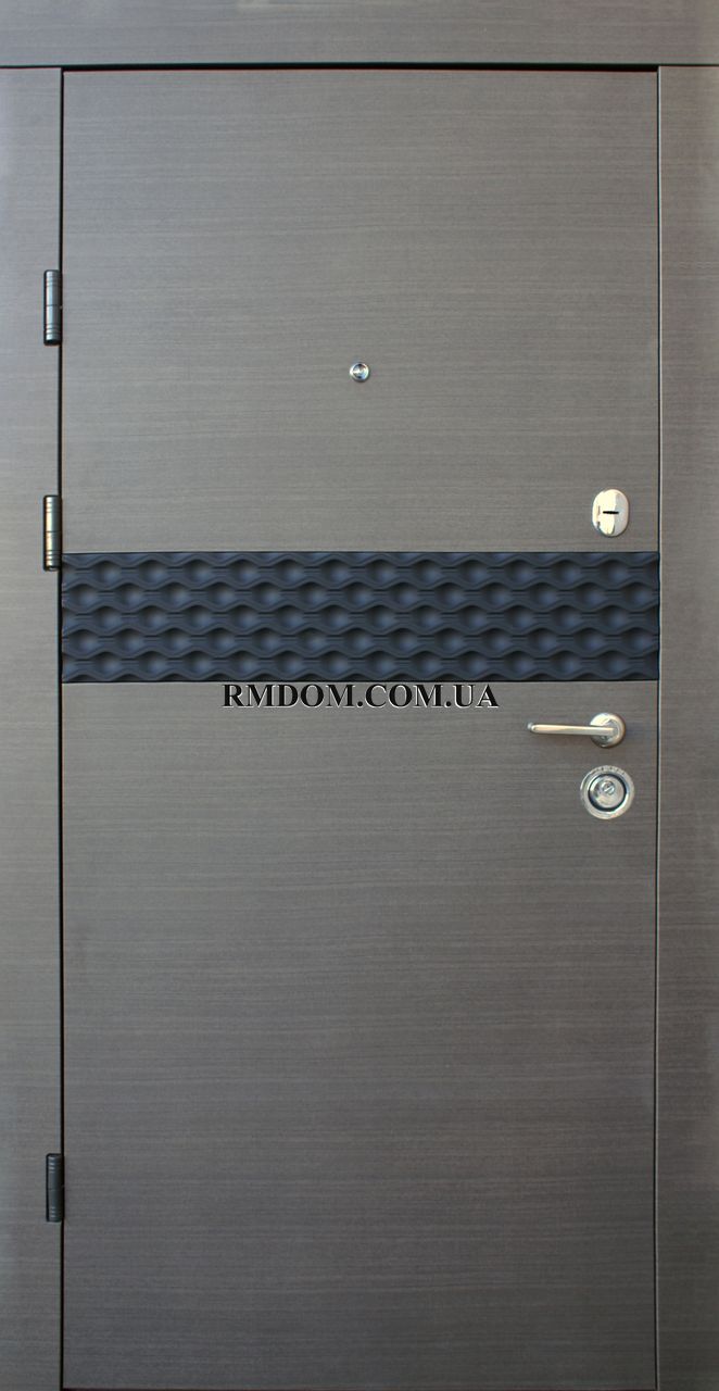 Вхідні двері Qdoors серія Преміум модель Сіті-М, 2050*850, Ліве