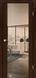 Міжкімнатні двері Korfad Sanremo-01 із дзеркалом, Венге, Бронзовий, Венге