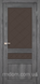 Міжкімнатні двері Korfad Classico-04, Дуб марсала, Сатин білий, Дуб марсала
