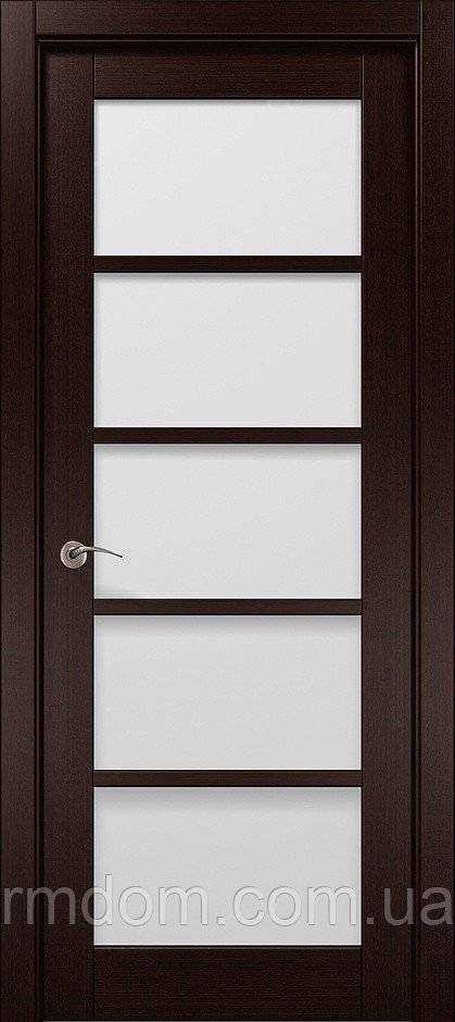 Міжкімнатні двері Папа Карло Cosmopolitan CP-15, Венге Q157, Сатин білий