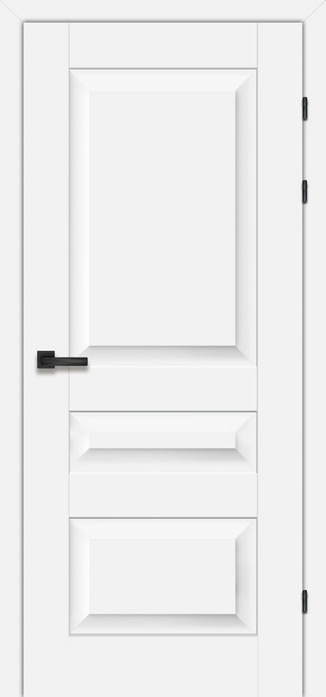 Міжкімнатні двері Брама модель 19.50, Білий, Білий