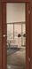 Міжкімнатні двері Korfad Sanremo-01 із дзеркалом, Горіх, Бронзовий, Горіх