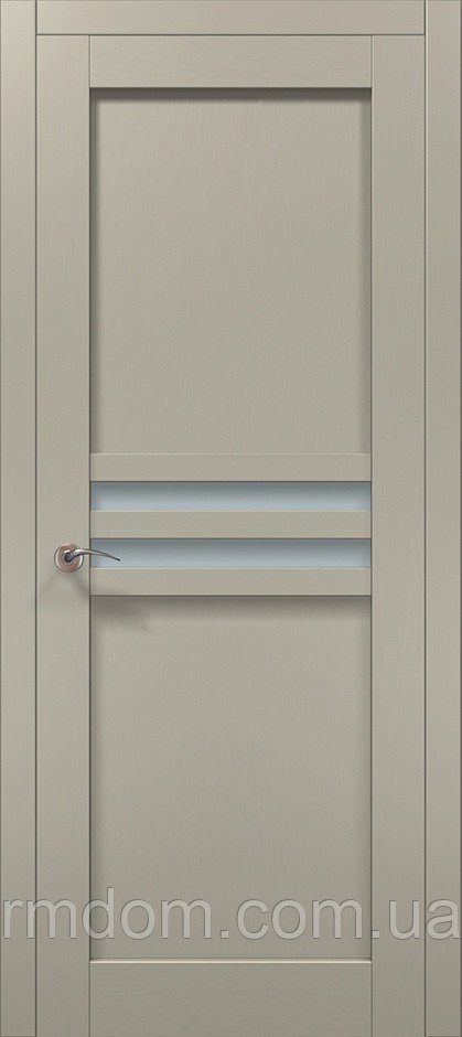 Міжкімнатні двері Папа Карло Millenium ML 31, Магнолія, Сатин білий, Магнолія