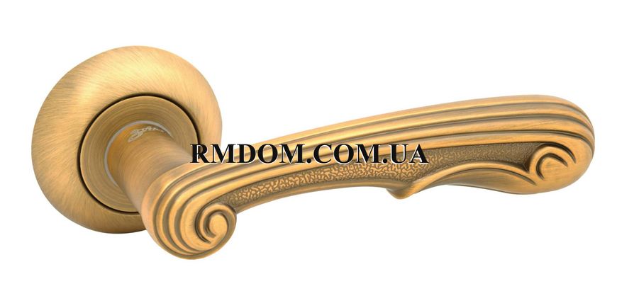 Дверна ручка Safita Феста 488 R41, Антична бронза, У колір ручки