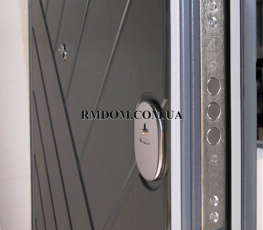 Вхідні двері Redfort колекція Преміум модель Граніт, 2040*860, Праве