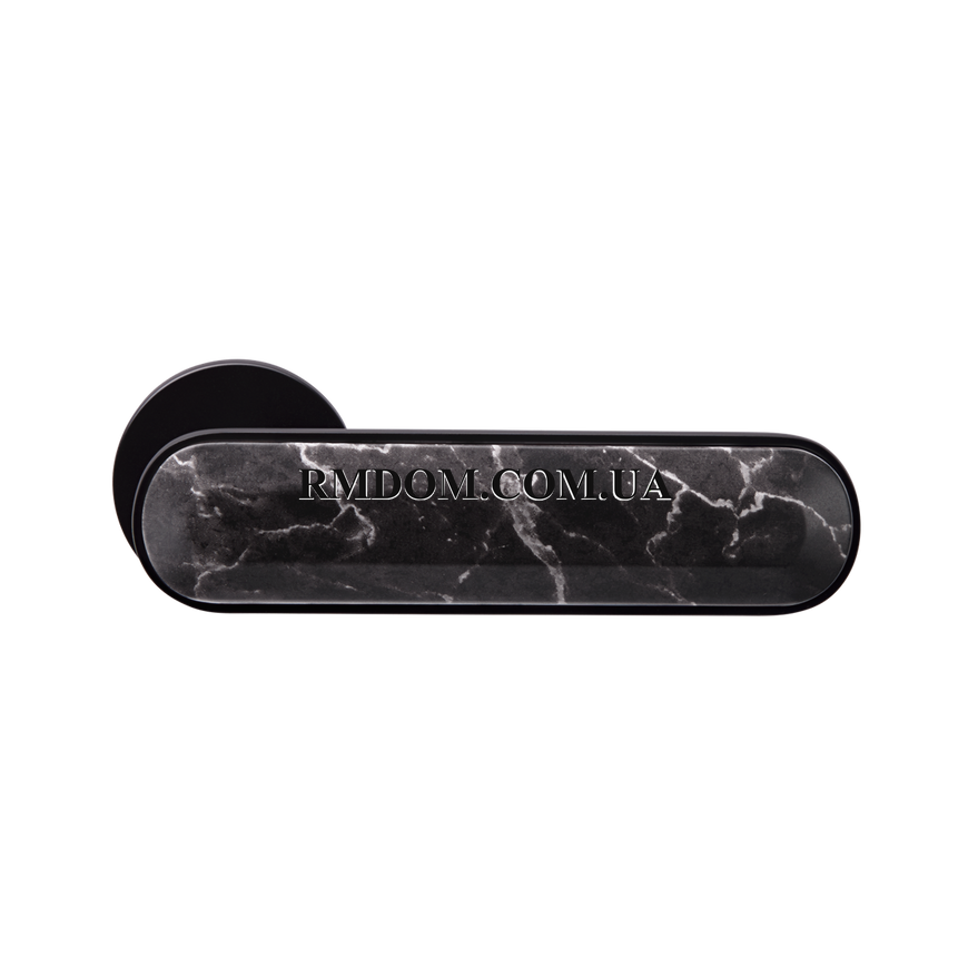 Дверна ручка МВМ модель Z-1804, Чорний, Чорний мармур