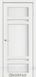 Міжкімнатні двері Korfad модель Tivoli TV-06, Ясен білий, Сатин білий, Ясен білий