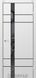 Міжкімнатні двері Korfad модель Glass Loft Plato-07, Super PET сірий, У колір полотна, Super PET сірий