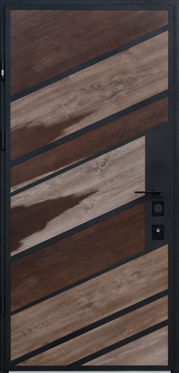 Вхідні двері Straj модель Malta Standard Securemme, 2040*850, Ліве