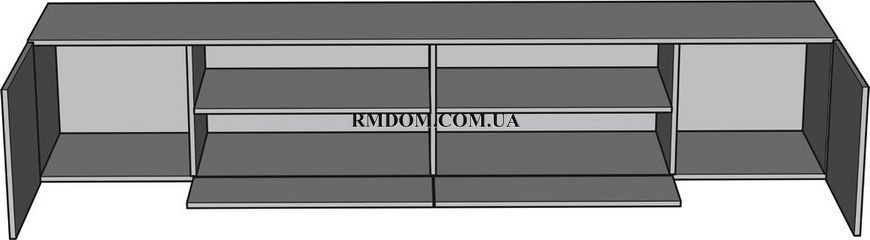 ТВ-Тумба Зара 2,3 , Дуб артизан, Антрацит, Дуб артизан, Антрацит, Дуб артизан, Шовкографія