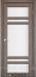 Міжкімнатні двері Korfad модель Tivoli TV-06, Дуб грей, Сатин білий, Дуб грей
