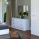 Комод Белла 3Ш, Білий глянець, Білий глянець, Білий глянець