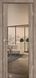 Міжкімнатні двері Korfad Sanremo-01 із дзеркалом, Еш-вайт, Бронзовий, Еш-вайт