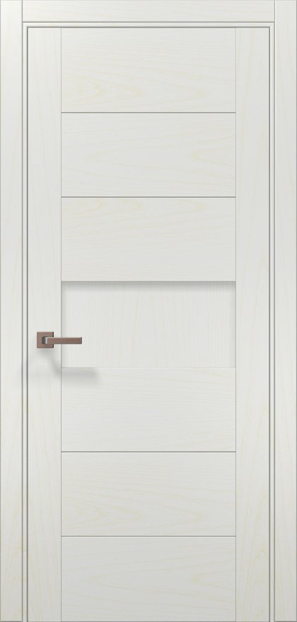 Міжкімнатні двері Папа Карло модель Trend 09, Ясен білий, Без скла