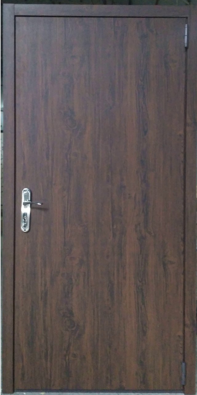 Входная дверь Very Dveri серия Техно модель Техно каштан, 2050*860