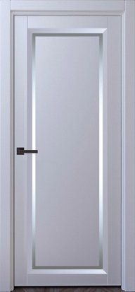 Міжкімнатні двері City модель Сімферополь, Білий, Білий