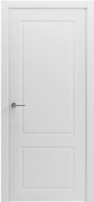Міжкімнатні двері Rodos Grand Paint 11, Білий мат, Білий матовий
