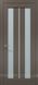 Міжкімнатні двері Папа Карло Millenium ML 45AL, Шовк трюфель, Сатин білий, Шовк трюфель