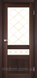 Міжкімнатні двері Korfad Classico-04, Горіх, Сатин білий, Горіх