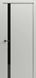 Міжкімнатні двері Rodos колекція Grand модель Paint 6, RAL 7047, Чорний, RAL 7047